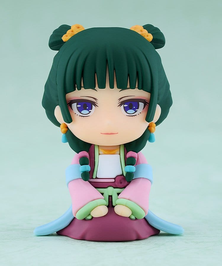 PREORDINE+ 06/2027 The Apothecary Diaries Nendoroid Plus Rubber Mascot Maomao - Garden Party Ver. 7 cm