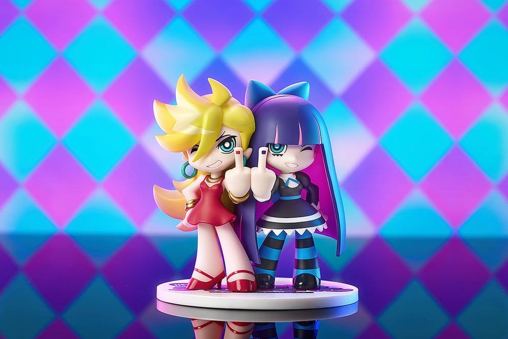 PREORDINE+ 07/2027 New Panty & Stocking with Garterbelt Mini Memory Mini Figure Panty & Stocking 10 cm