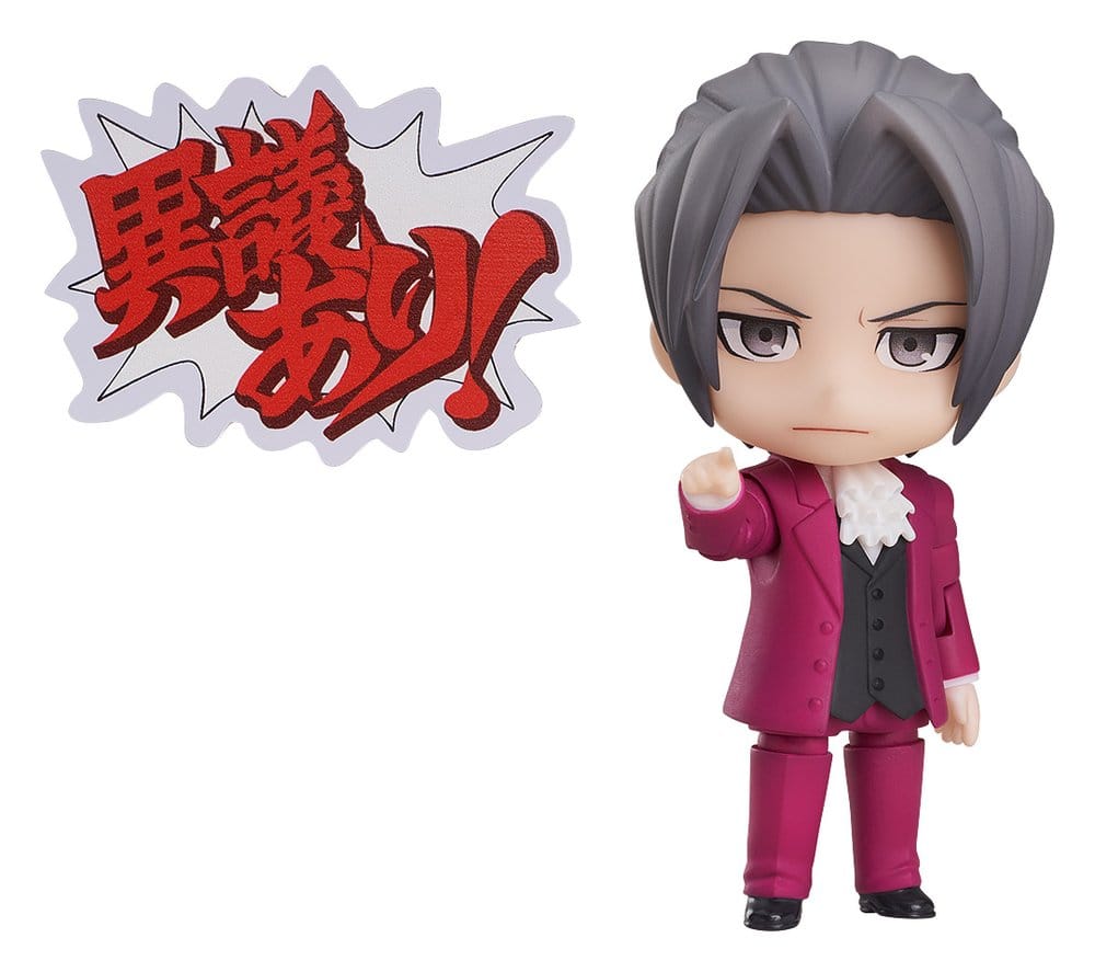 PREORDINE+ 05/2027 Ace Attorney Nendoroid Action Figure Miles Edgeworth 10 cm