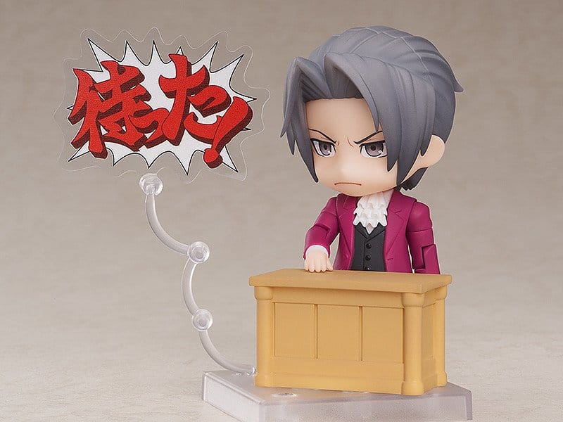 PREORDINE+ 05/2027 Ace Attorney Nendoroid Action Figure Miles Edgeworth 10 cm