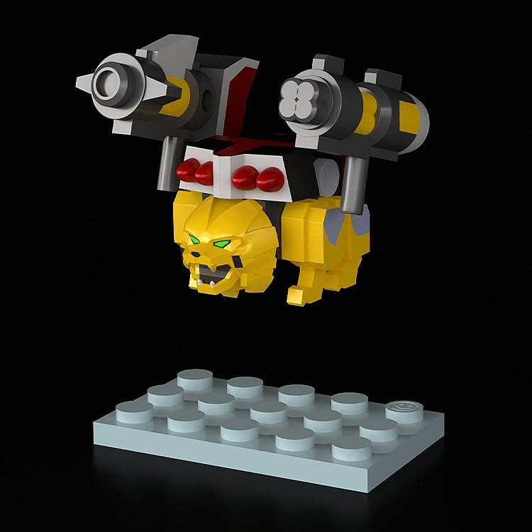 PREORDINE+ 07/2027 The Brave Fighter of Legend Da-Garn Brickroid Action Figure Ga-Orn (Animal Mode) 2 cm