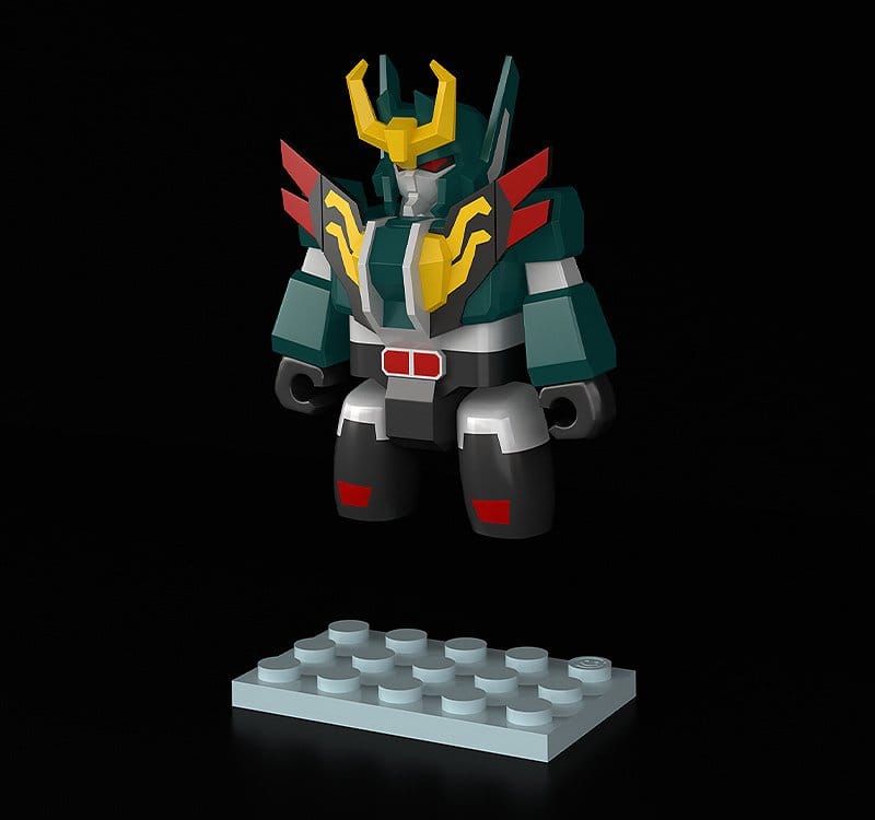 PREORDINE+ 07/2027 The Brave Fighter of Legend Da-Garn Brickroid Action Figure Seven Changer 5 cm