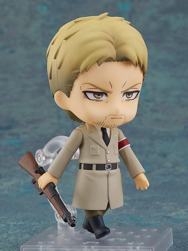PREORDINE+ 07/2027 Attack on Titan Nendoroid Action Figure Reiner Braun 10 cm