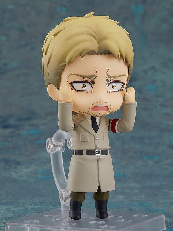 PREORDINE+ 07/2027 Attack on Titan Nendoroid Action Figure Reiner Braun 10 cm