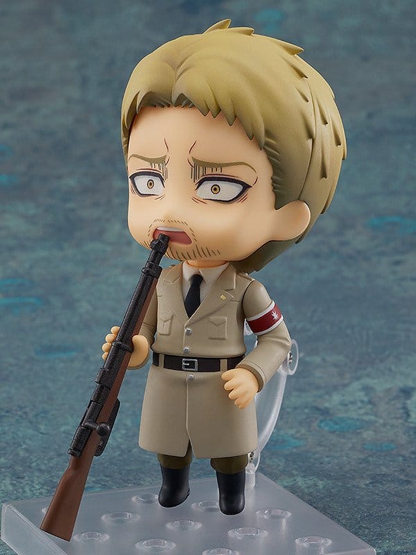 PREORDINE+ 07/2027 Attack on Titan Nendoroid Action Figure Reiner Braun 10 cm