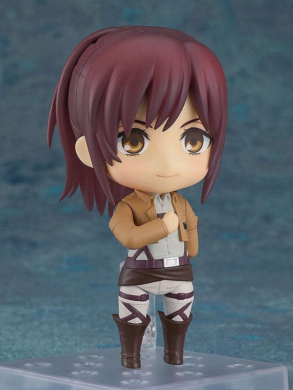 PREORDINE+ 07/2027 Attack on Titan Nendoroid Action Figure Sasha Braus 10 cm