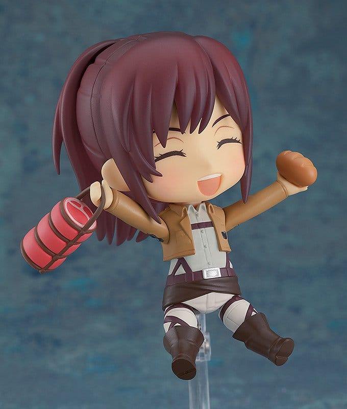 PREORDINE+ 07/2027 Attack on Titan Nendoroid Action Figure Sasha Braus 10 cm