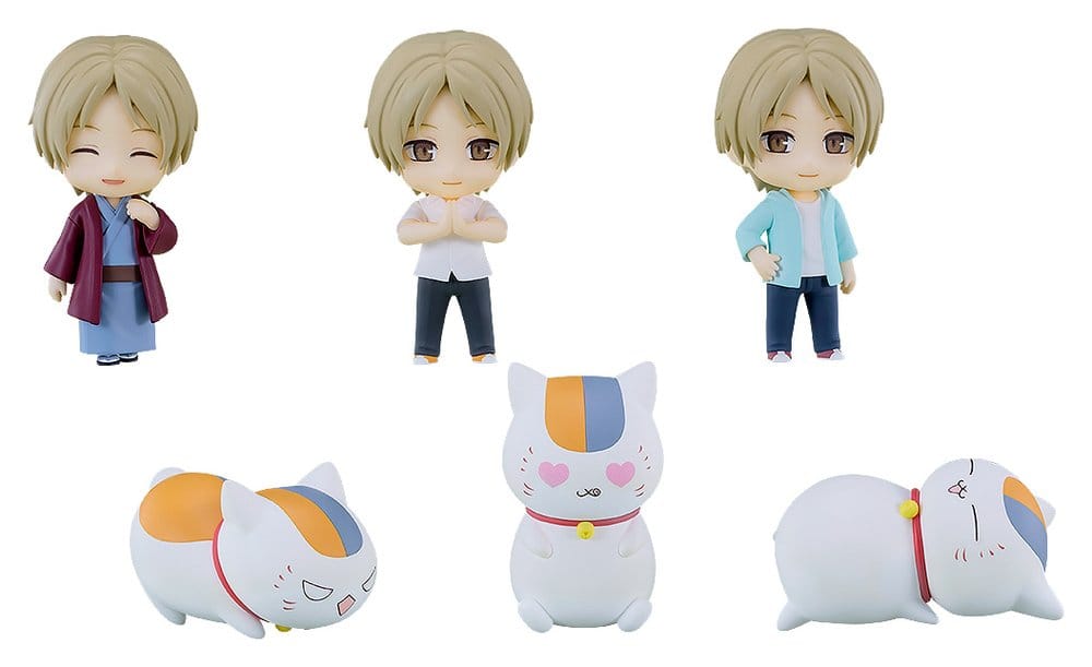 PREORDINE+ 10/2027 Natsume´s Book of Friends Nendoroid Surprise Mini Figures Takashi Natsume & Nyanko Sensei Collection 7 cm Blind Box Assortment (6)