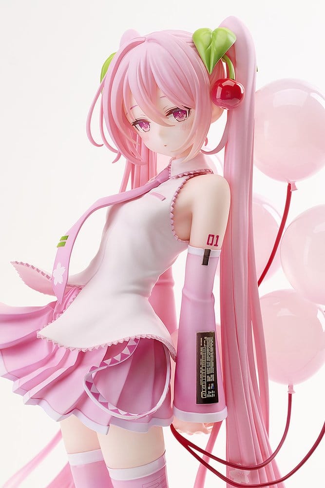 PREORDINE+ 03/2028 Character Vocal Series 01: Hatsune Miku G.S. Collection [SC] PVC Figure 1/7 Sakura Miku: GSC Illustration Contest Ver. 26 cm