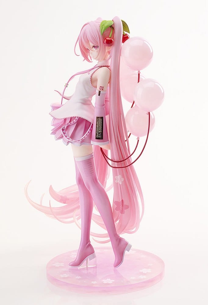 PREORDINE+ 03/2028 Character Vocal Series 01: Hatsune Miku G.S. Collection [SC] PVC Figure 1/7 Sakura Miku: GSC Illustration Contest Ver. 26 cm