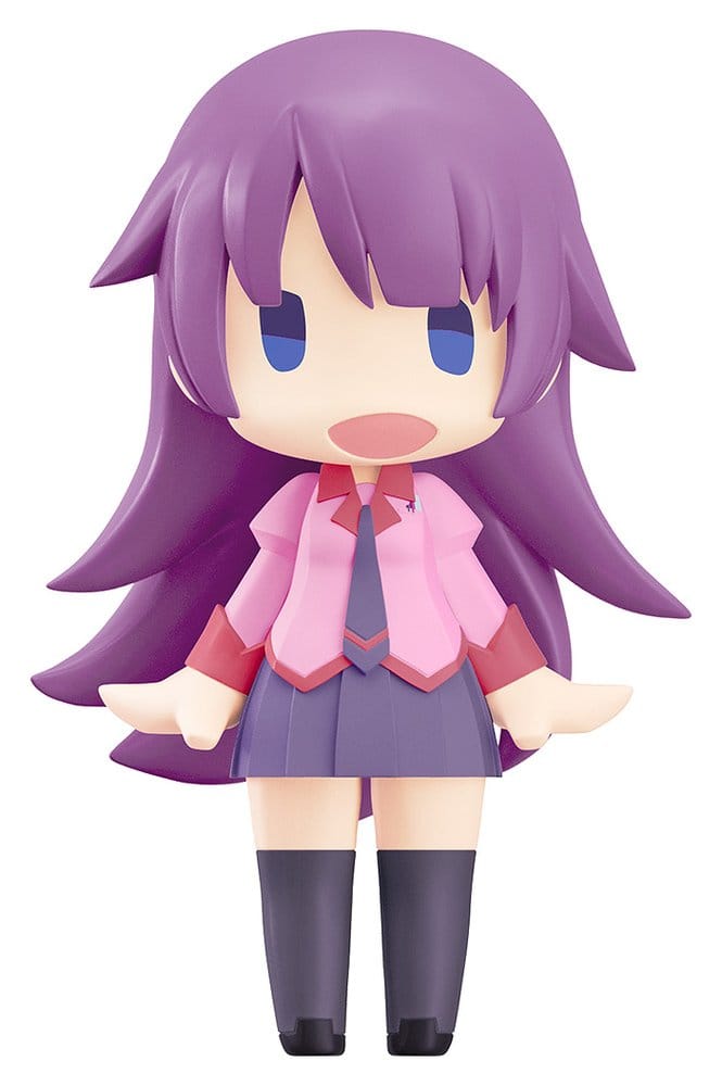 PREORDINE+ 06/2027 Monogatari Series HELLO! GOOD SMILE Action Figure Hitagi Senjyogahara 10 cm