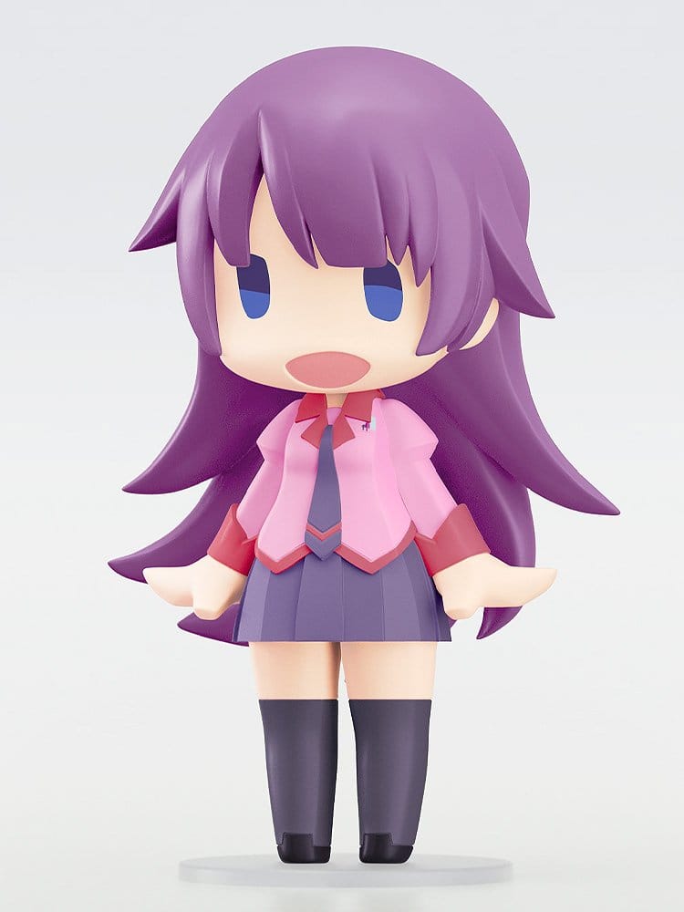 PREORDINE+ 06/2027 Monogatari Series HELLO! GOOD SMILE Action Figure Hitagi Senjyogahara 10 cm