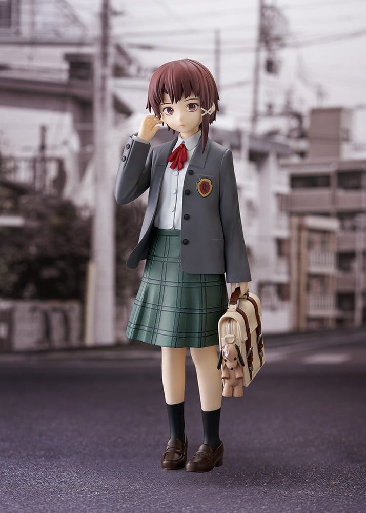 PREORDINE+ 06/2027 Serial Experiments Lain Pop Up Parade PVC Figure Lain Iwakura L Size 23 cm