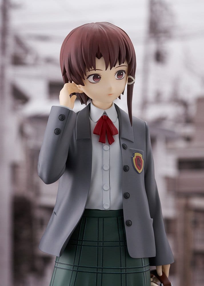 PREORDINE+ 06/2027 Serial Experiments Lain Pop Up Parade PVC Figure Lain Iwakura L Size 23 cm