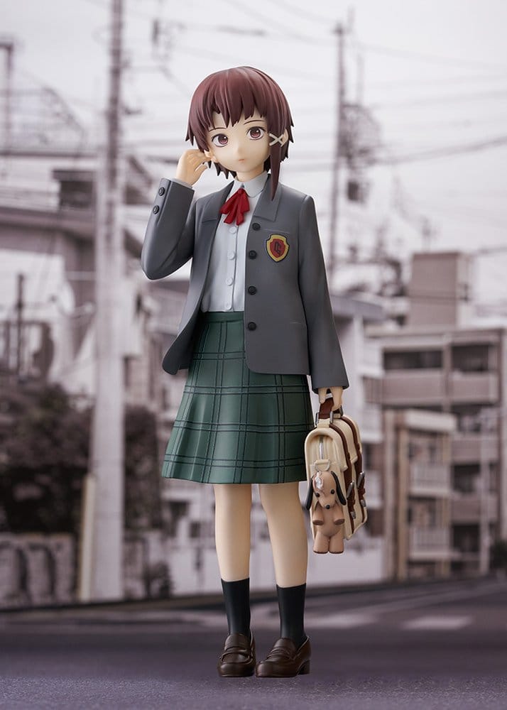 PREORDINE+ 06/2027 Serial Experiments Lain Pop Up Parade PVC Figure Lain Iwakura L Size 23 cm