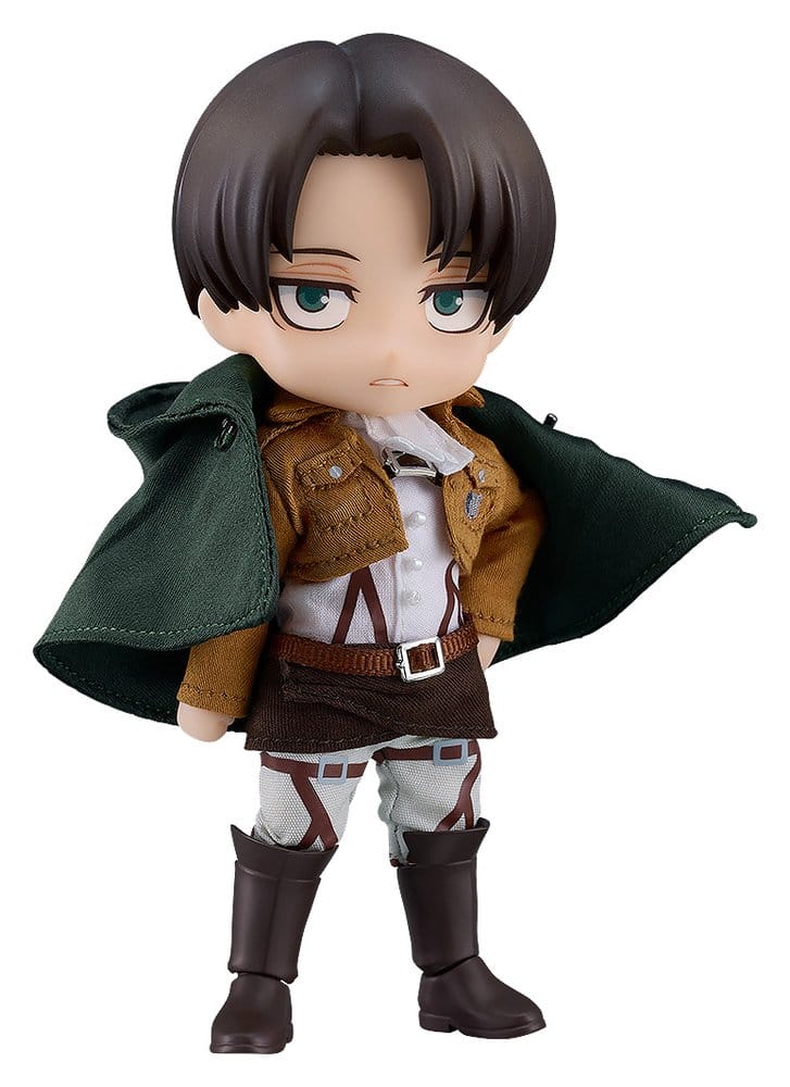 PREORDINE+ 10/2027 Attack on Titan Nendoroid Doll Action Figure Levi 14 cm