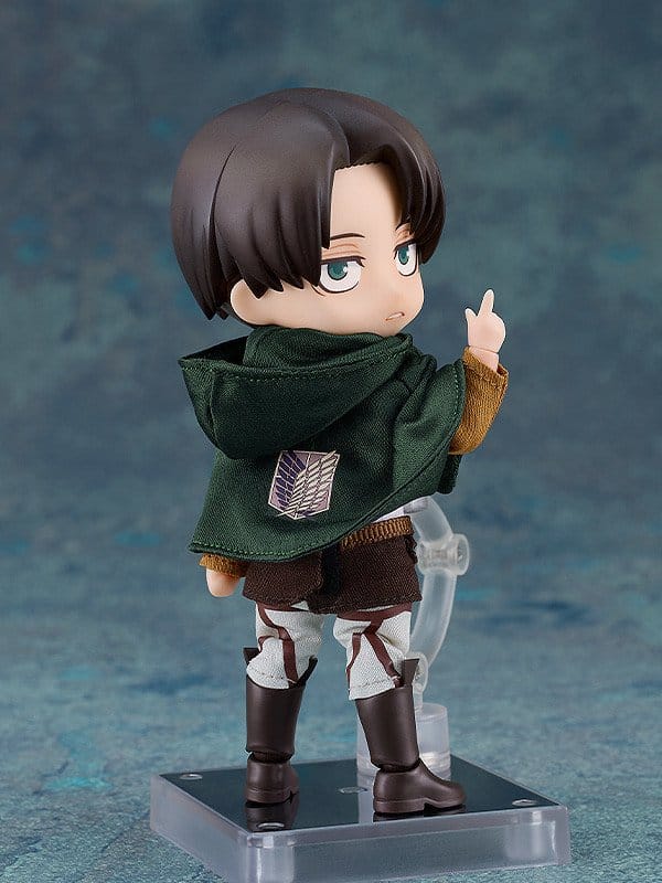 PREORDINE+ 10/2027 Attack on Titan Nendoroid Doll Action Figure Levi 14 cm