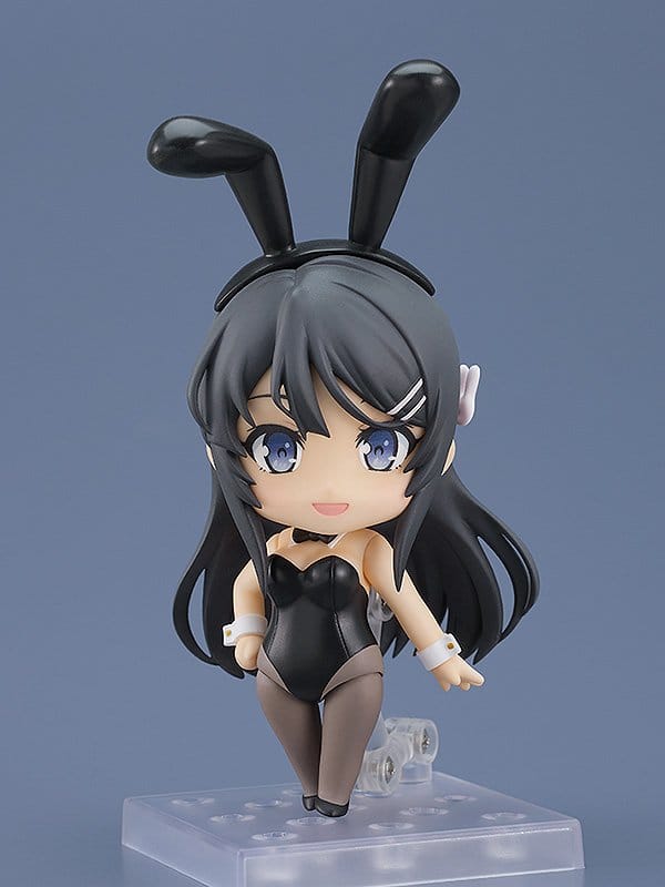 PREORDINE+ 10/2027 Rascal Does Not Dream of Bunny Girl Senpai Nendoroid Action Figure Mai Sakurajima: Bunny Girl Ver. 10 cm