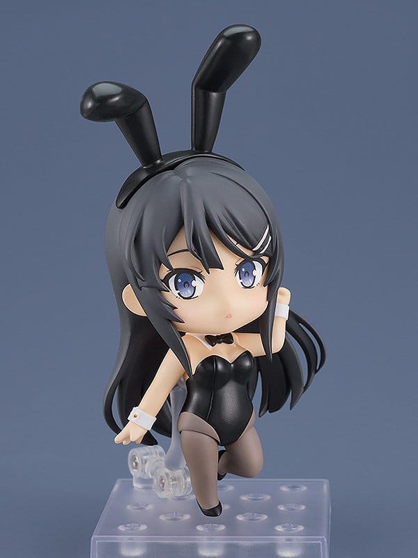 PREORDINE+ 10/2027 Rascal Does Not Dream of Bunny Girl Senpai Nendoroid Action Figure Mai Sakurajima: Bunny Girl Ver. 10 cm