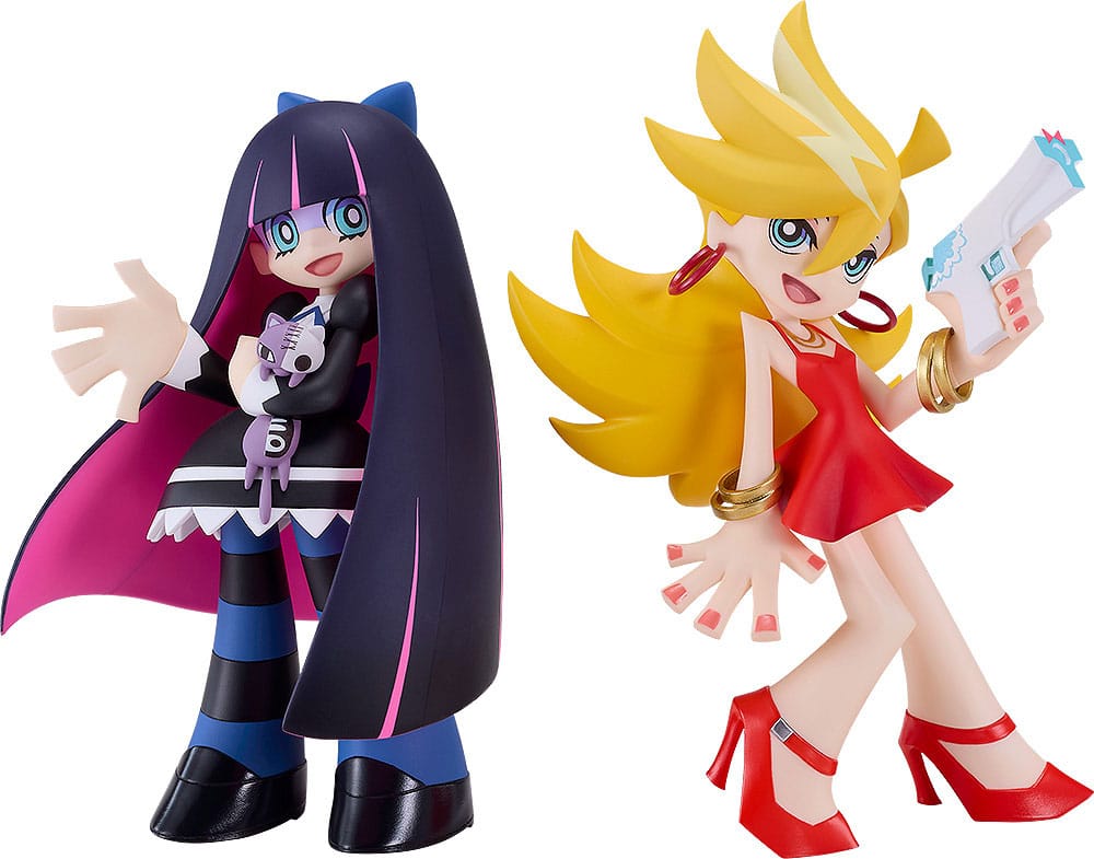 SU ORDINAZIONE Panty & Stocking with Garterbelt Pop Up Parade PVC Statues 2-Pack Panty & Stocking 