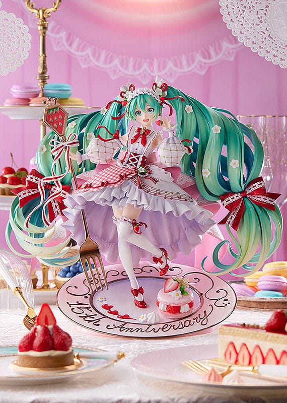 PREORDER+ 12/2026 Character Vocal Series 01: Hatsune Miku PVC Statue 1/7 Hatsune Miku: 15th Anniversary Ver. 29 cm