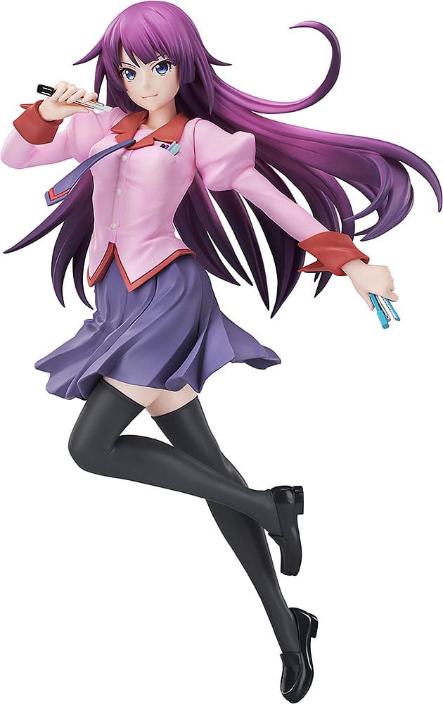 PREORDINE+ 09/2026 Monogatari Series Pop Up Parade PVC Statue Hitagi Senjyogahara L Size 23 cm