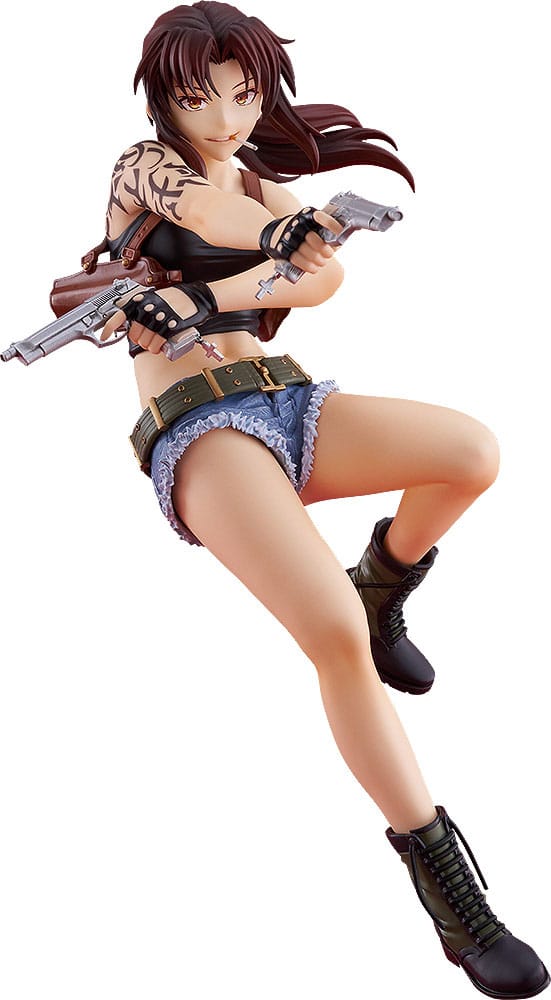 PREORDINE+ 05/2026 Black Lagoon Pop Up Parade PVC Statue Revy L Size 21 cm