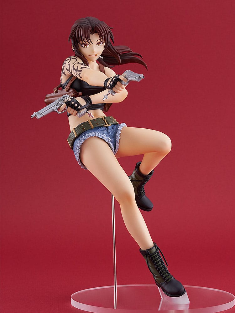 PREORDINE+ 05/2026 Black Lagoon Pop Up Parade PVC Statue Revy L Size 21 cm