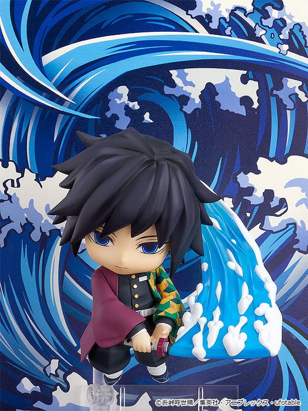 IN STOCK Kimetsu no Yaiba: Demon Slayer Nendoroid Action Figure Giyu Tomioka 10 cm