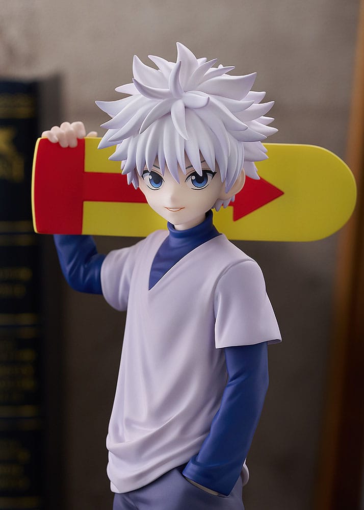 PREORDINE+ 05/2026 Hunter x Hunter  Pop Up Parade PVC Statue Killua Zoldyck/Killua Zaoldyeck L Size 21 cm