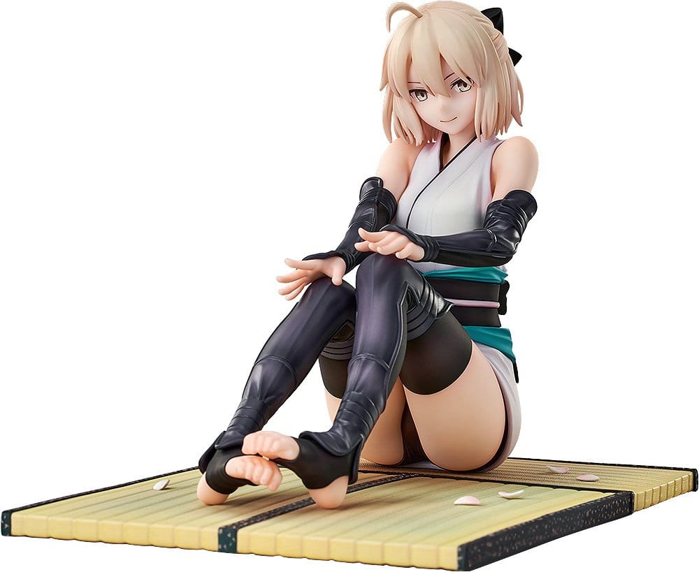 PREORDINE+ 02/2027 Fate/Grand Order PVC Statue 1/7 Saber Class servant Okita Souji Final Ascension Ver. 14 cm