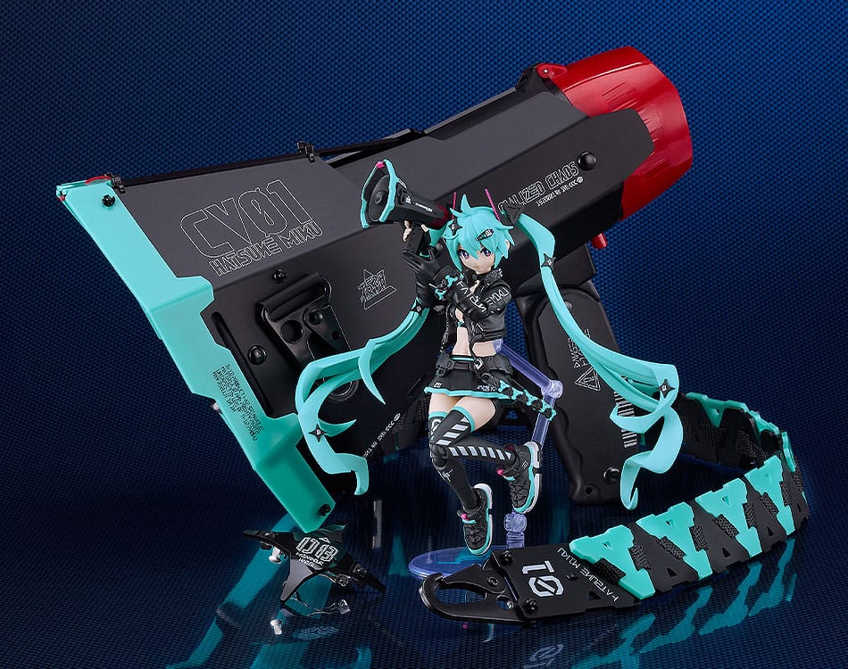 PREORDER+ 09/2026 Character Vocal Series 01: Hatsune Miku Plamatea Plastic Model Kit Hatsune Miku: Chuocho Tactical Craft Ver. 15 cm