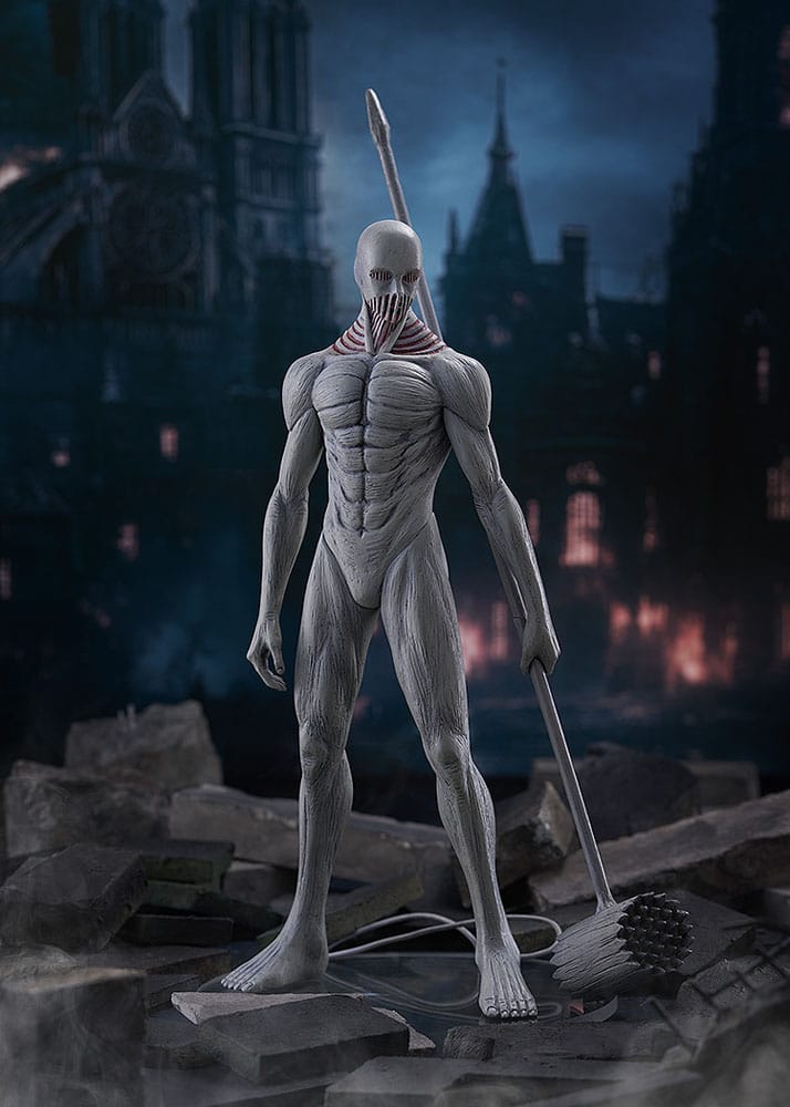 SU ORDINAZIONE Attack on Titan Pop Up Parade PVC Statue Lara Tybur: War Hammer Titan Ver. L Size 25 cm  