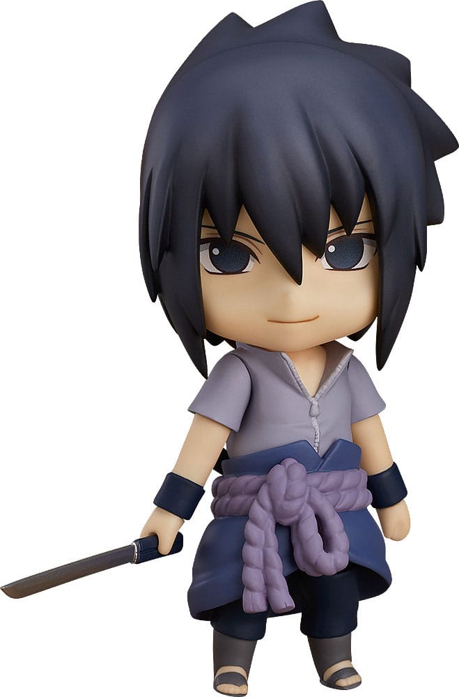 SU ORDINAZIONE Naruto Shippuden Nendoroid PVC Action Figure Sasuke Uchiha 10 cm