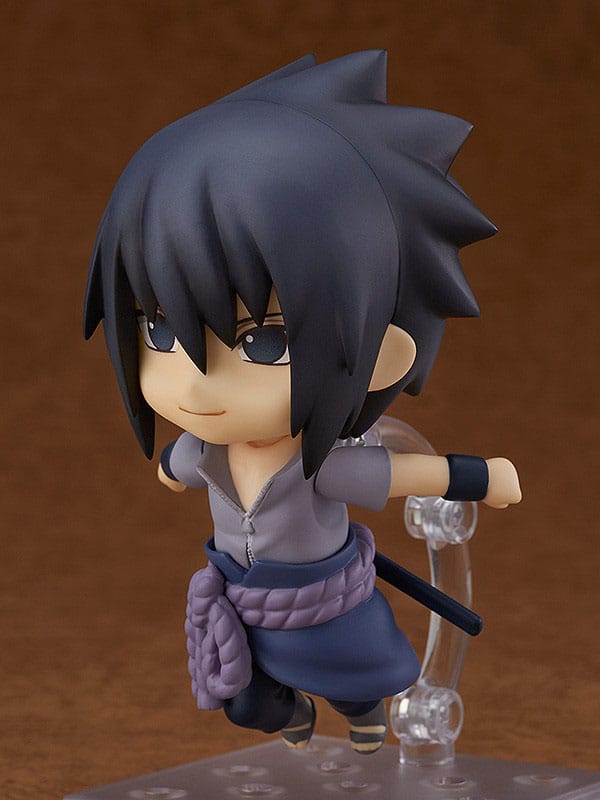 SU ORDINAZIONE Naruto Shippuden Nendoroid PVC Action Figure Sasuke Uchiha 10 cm