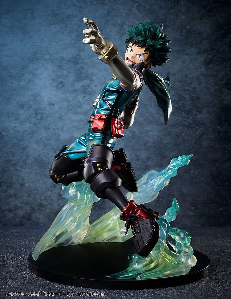 SU ORDINAZIONE My Hero Academia PVC Statue 1/4 Izuku Midoriya: Metallic Ver. 35 cm