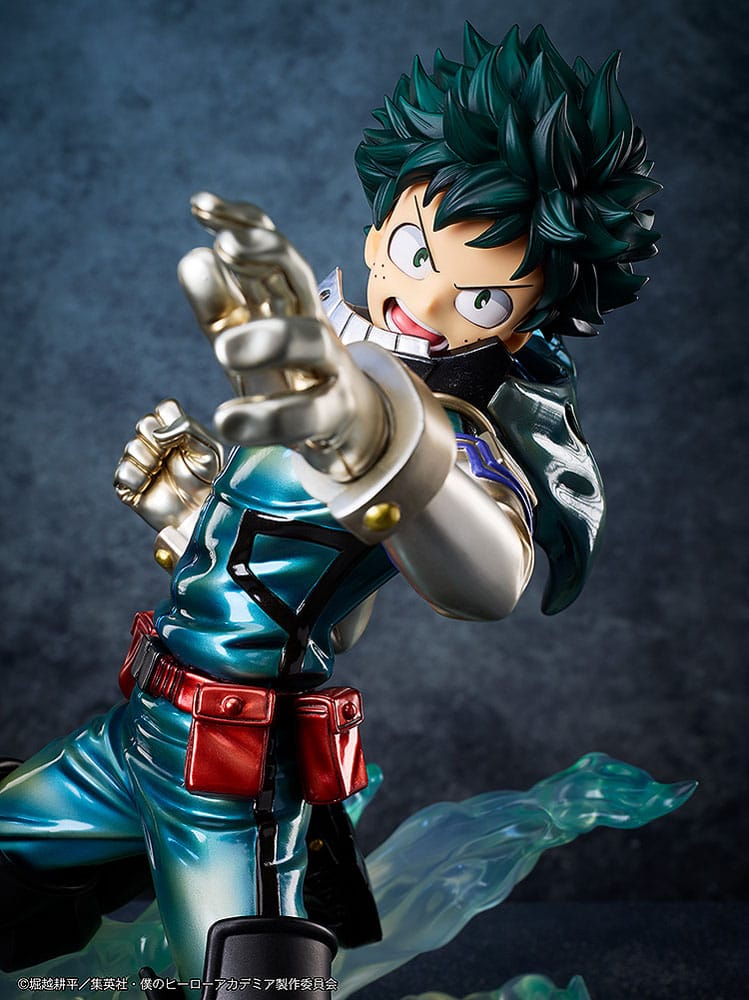 SU ORDINAZIONE My Hero Academia PVC Statue 1/4 Izuku Midoriya: Metallic Ver. 35 cm