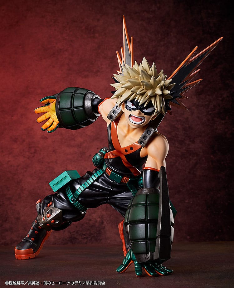 SU ORDINAZIONE My Hero Academia PVC Statue 1/4 Katsuki Bakugo: Metallic Ver. 31 cm