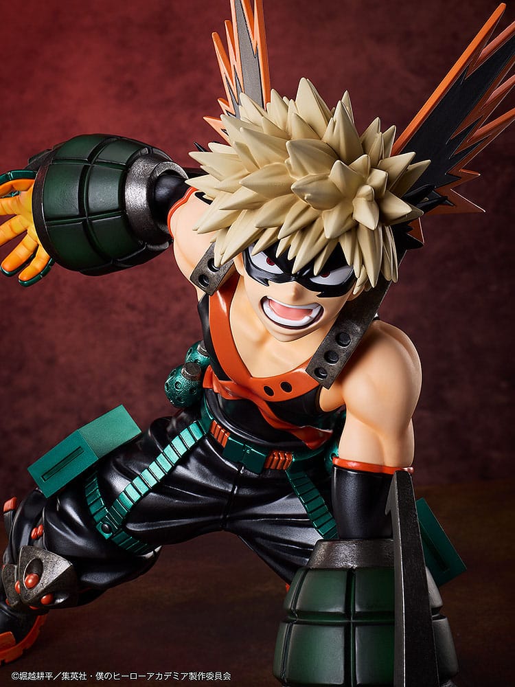 SU ORDINAZIONE My Hero Academia PVC Statue 1/4 Katsuki Bakugo: Metallic Ver. 31 cm