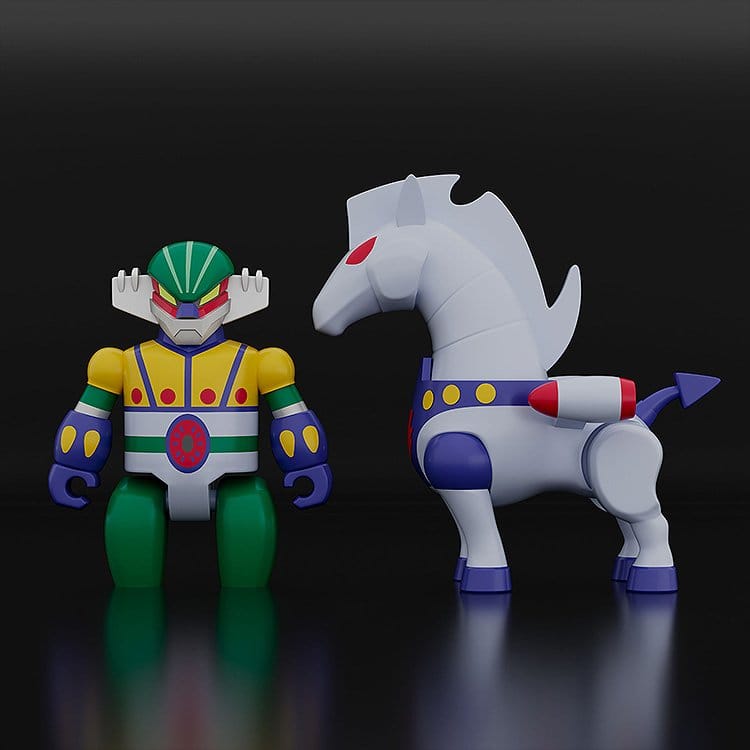 SU ORDINAZIONE Steel Jeeg Brickroid Action Figures 2-Pack Steel Jeeg: Pantheroid Set 5 cm    