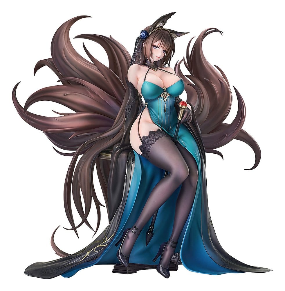 PREORDINE+ 07/2027 Azur Lane PVC Statue 1/7 Amagi: Throne of Fallen Petals Ver. 27 cm