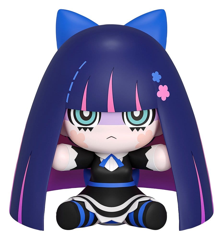 PREORDINE+ 11/2026 New Panty & Stocking with Garterbelt Huggy Good Smile Chibi Figure Stocking 6 cm