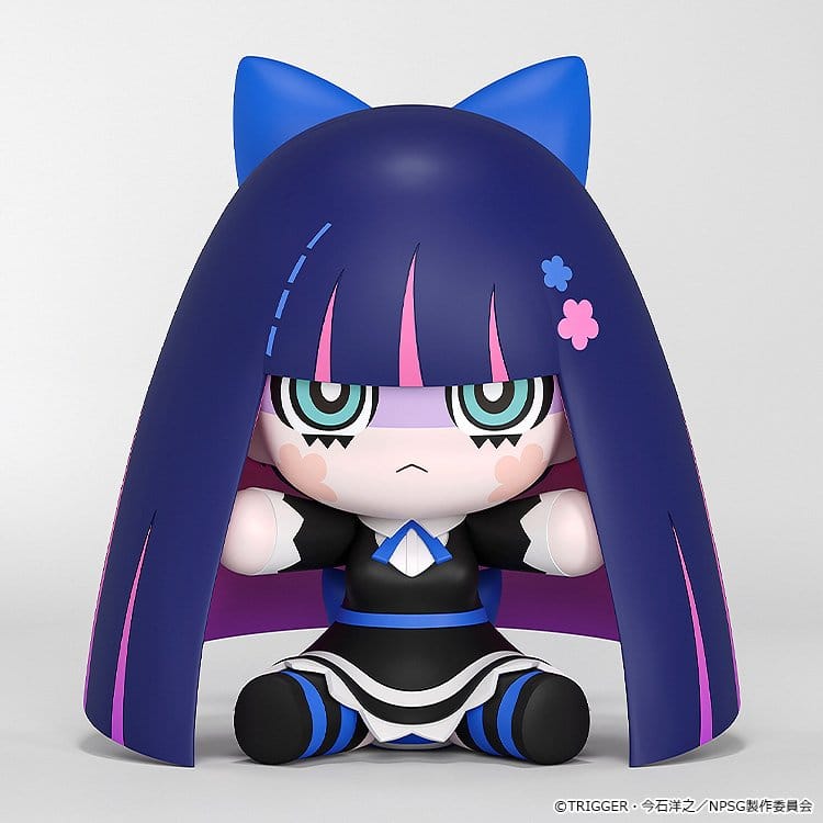PREORDINE+ 11/2026 New Panty & Stocking with Garterbelt Huggy Good Smile Chibi Figure Stocking 6 cm