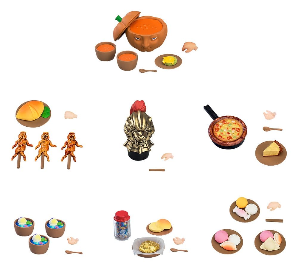 SU ORDINAZIONE Delicious in Dungeon Nendoroid Figure Surprise Collection Monster Meals Blind Box Assortment (7) 