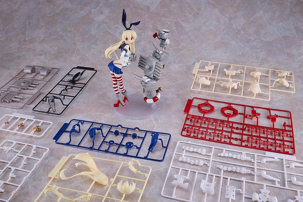 SU ORDINAZIONE Kantai Collection -Kancolle- Plastic Model Kit Reincarnation Shimakaze 25 cm