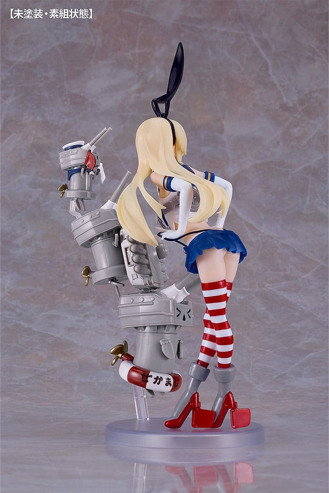 SU ORDINAZIONE Kantai Collection -Kancolle- Plastic Model Kit Reincarnation Shimakaze 25 cm