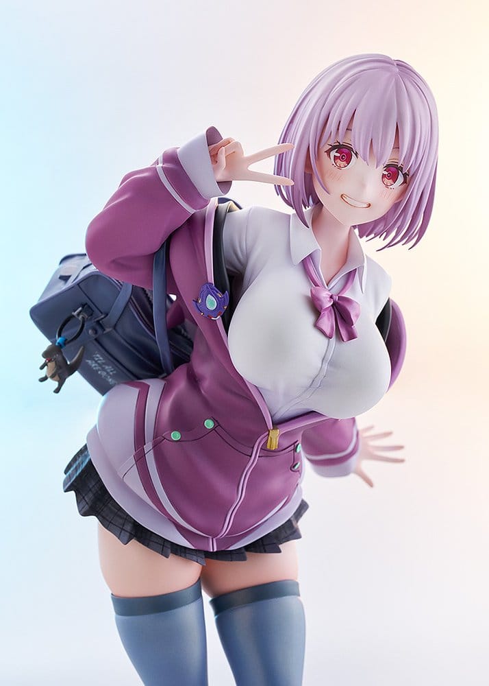 PREORDINE+ CHIUSO 05/2027 SSSS.Gridman PVC Statue 1/7 Akane Shinjo feat. toridamono 22 cm