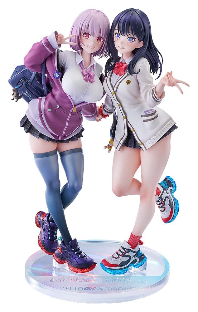 PREORDINE+ CHIUSO 05/2027 SSSS.GridmanPVC Statues 1/7 2-Pack Rikka Takarada & Akane Shinjo feat. toridamono 22 cm