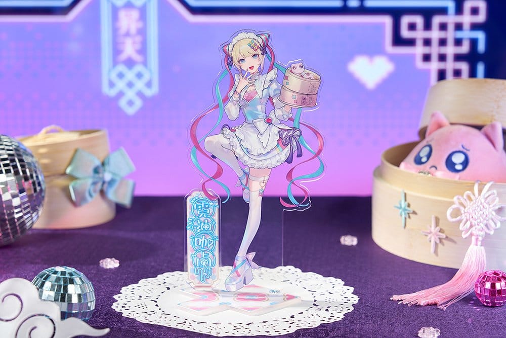 PREORDINE+ 07/2027 Needy Streamer Overload Needy Streamer Chinese Restaurant Series Acrylic Stand OMGkawaiiAngel 20 cm
