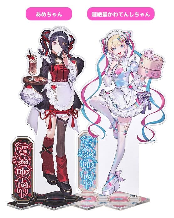 PREORDINE+ 07/2027 Needy Streamer Overload Needy Streamer Chinese Restaurant Series Acrylic Stand Ame 21 cm